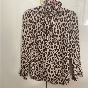 Leopard Print Women's Top